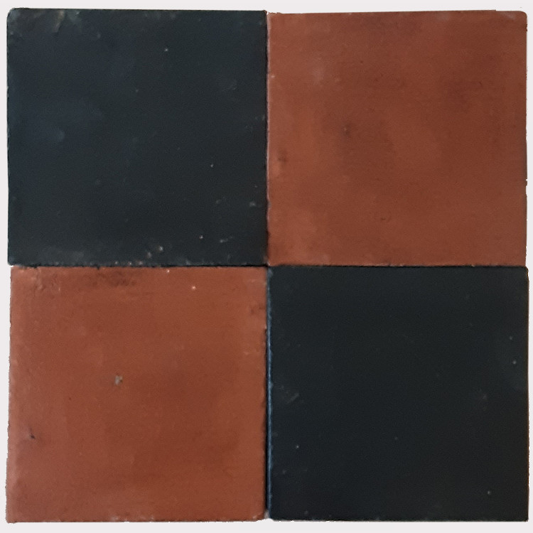 9. Suffolk Terracotta Antiqued & Black